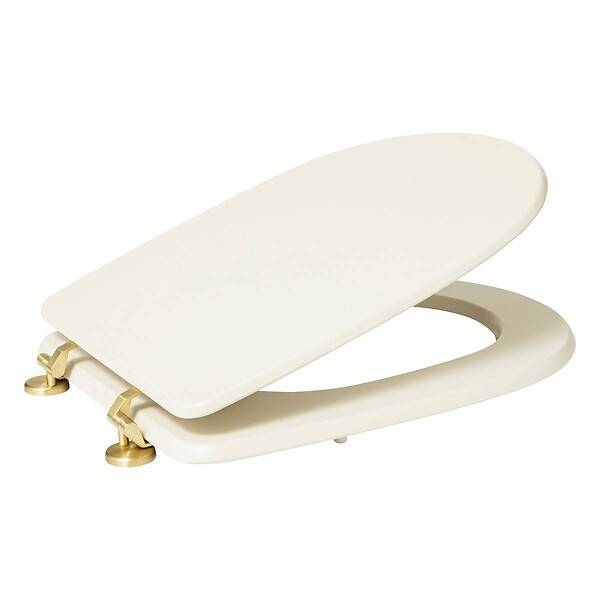 5 FIVE SIMPLY SMART - Abattant WC "Duo" ivoire - large