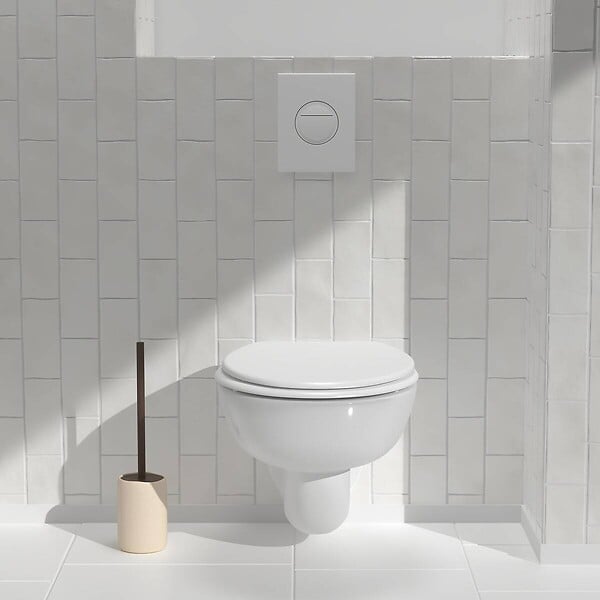 5 FIVE SIMPLY SMART - Brosse wc Oleya beige - large