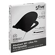 5 FIVE SIMPLY SMART - Abattant WC ultra fin noir - vignette