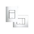 SWISS AQUA TECHNOLOGIES - Pack WC Bâti autoportant + WC sans bride Vortex SAT Fusion + Abattant softclose + Plaque Chrome - vignette