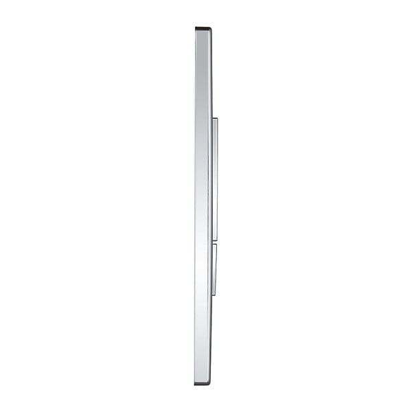 SWISS AQUA TECHNOLOGIES - Pack WC Bâti autoportant + WC sans bride Vortex SAT Fusion + Abattant softclose + Plaque Chrome - large