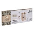 5 FIVE SIMPLY SMART - Etagère 2 niveaux Tidy Box bois clair - vignette