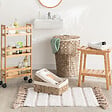5 FIVE SIMPLY SMART - Tabouret rangement bambou - vignette