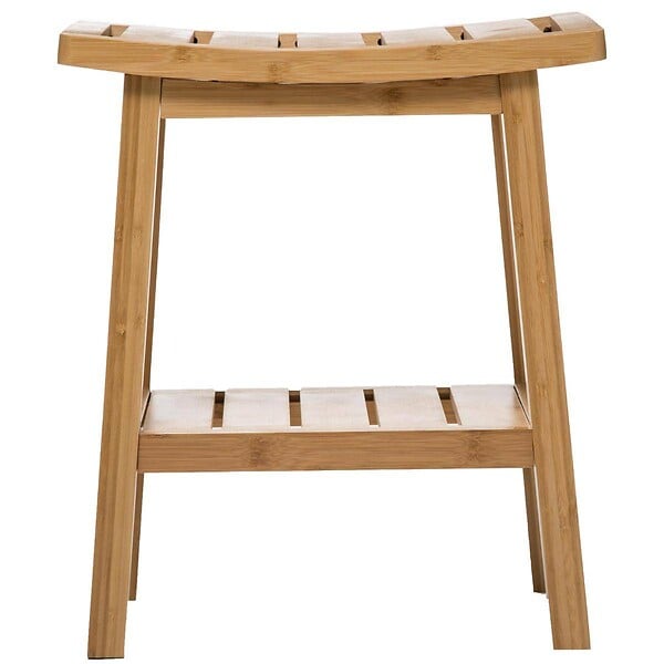 5 FIVE SIMPLY SMART - Tabouret rangement bambou - large