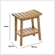 5 FIVE SIMPLY SMART - Tabouret rangement bambou - vignette