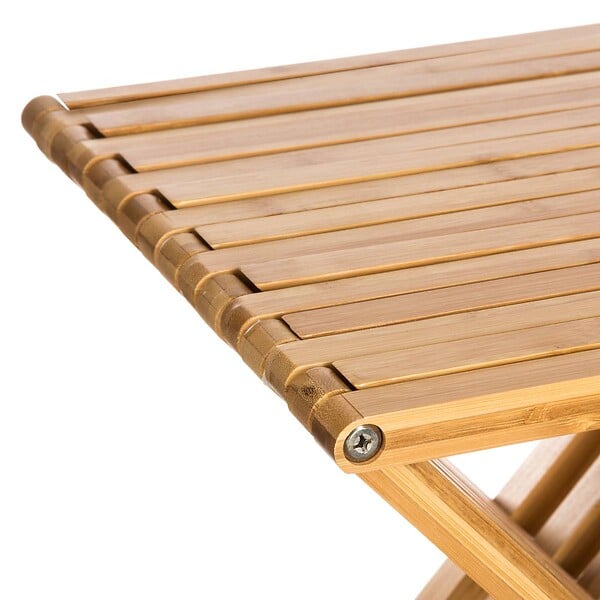 5 FIVE SIMPLY SMART - Tabouret pliant d'appoint bambou - large