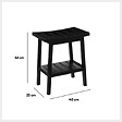 5 FIVE SIMPLY SMART - Tabouret rangement bambou noir - vignette