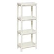 5 FIVE SIMPLY SMART - Étagère 4 niveaux en plastique blanc - vignette