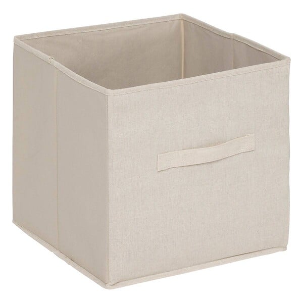5 FIVE SIMPLY SMART - Banc de rangement "Tidy Box" avec 2 paniers en bambou marron 66,8x35cm - large