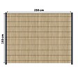 DECKLINEA - Kit Occultation Bois - L2,5 x H1,93m - Epicea - Autoclave - Protege Contre Insecte & Champignons - Pose Facile et Rapide - vignette