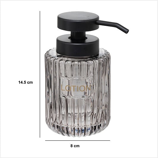 5 FIVE SIMPLY SMART - Dsitributeur à savon "Glass" gris - large