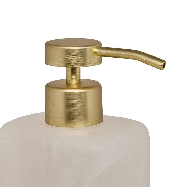 5 FIVE SIMPLY SMART - Distributeur de savon Cloudy blanc 370 ml - large