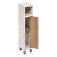 5 FIVE SIMPLY SMART - Dérouleur WC 1 porte Come bois et effet marbre - vignette