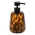 5 FIVE SIMPLY SMART - Distributeur de savon en verre Dotty 400ml flammes marron - vignette