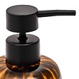 5 FIVE SIMPLY SMART - Distributeur de savon en verre Dotty 400ml flammes marron - vignette