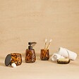 5 FIVE SIMPLY SMART - Distributeur de savon en verre Dotty 400ml flammes marron - vignette
