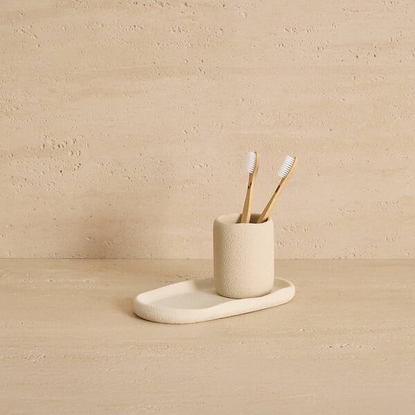 5 FIVE SIMPLY SMART - Plateau Oleya beige - large