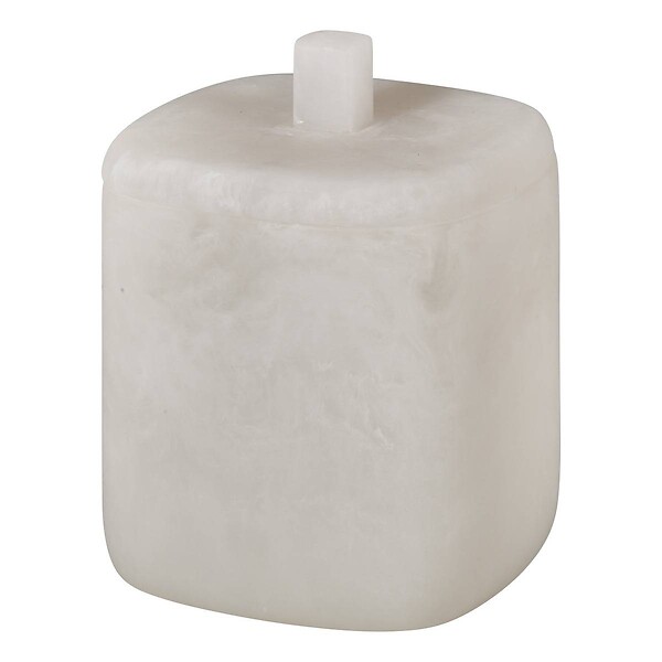 5 FIVE SIMPLY SMART - Pot à cotons Cloudy 9 x13 cm blanc - large