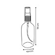 5 FIVE SIMPLY SMART - Distributeur spray 1L teinte marron - vignette