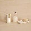 5 FIVE SIMPLY SMART - Pot à cotons Oleya beige - vignette