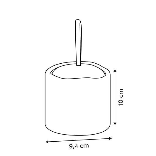 5 FIVE SIMPLY SMART - Pot à cotons Oleya beige - large