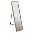 ATMOSPHERA - Miroir sur Pied Noir 35x125cm - Noir - vignette