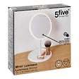 5 FIVE SIMPLY SMART - Miroir lumineux L19cm blanc - vignette