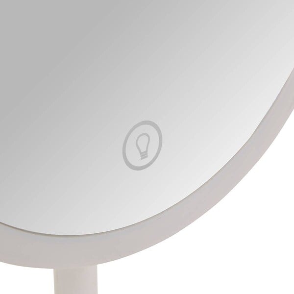5 FIVE SIMPLY SMART - Miroir lumineux L19cm blanc - large