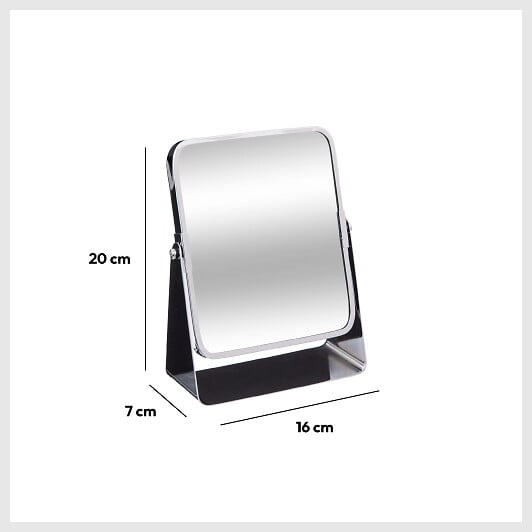 5 FIVE SIMPLY SMART - Miroir sur pied pivotant en métal - large