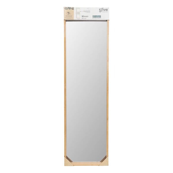 5 FIVE SIMPLY SMART - Miroir mural 125x35cm bambou - large