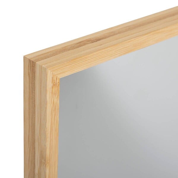 5 FIVE SIMPLY SMART - Miroir mural 125x35cm bambou - large