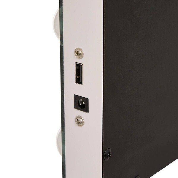 5 FIVE SIMPLY SMART - Miroir pivotant LED Holly L50cm - large