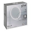 5 FIVE SIMPLY SMART - Miroir rond pivotant LED blanc - vignette