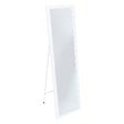 ATMOSPHERA - Miroir sur Pied Blanc 35x125cm - Blanc - vignette