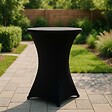 WERKAPRO - Housse noire pour mange debout  80 x 110 cm - vignette