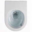 CERAMIA - PixL WC suspendu en céramique Vortex , fixations invisibles + abattant Soft-Close, Blanc mat (CEPX010RTORPWM) - vignette