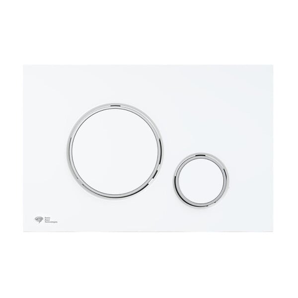 SWISS AQUA TECHNOLOGIES - Pack WC bâti-support autoportant + WC suspendu sans bride avec abattant SoftClose + plaque blanc/chrome (STROGAWR06-U) - large