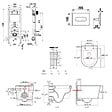 ROCA - Pack WC suspendu complet avec bâti-support Roca, cuvette compacte sans bride et abattant soft-close - vignette