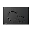 SWISS AQUA TECHNOLOGIES - Pack WC bâti-support + WC sans bride Ceramia PixL avec abattant SoftClose + plaque noir (STCEPXWT01-FR) - vignette