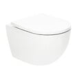 GROHE - Pack WC Bâti-support autoportant Rapid SL + WC SAT Vortex sans bride + Abattant SoftClose + Plaque chrome (PROTORNADO1) - vignette