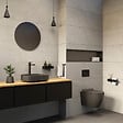 CERAMIA - PixL WC suspendu en céramique Vortex , fixations invisibles + abattant Soft-Close, Gris mat (CEPX010RTORPGRM) - vignette