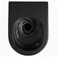 CERAMIA - PixL WC suspendu en céramique Vortex , fixations invisibles + abattant Soft-Close, Noir mat (CEPX010RTORPBKM) - vignette