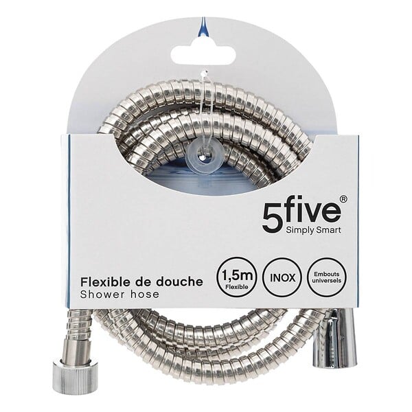 5 FIVE SIMPLY SMART - Flexible en inox 150cm - large
