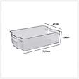 5 FIVE SIMPLY SMART - Rangement pour frigo 6L "Smart Fridge" - vignette