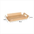 5 FIVE SIMPLY SMART - Plateau en bois design 40x30cm - vignette