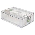5 FIVE SIMPLY SMART - Rangement réfrigérateur Streaks transparent - vignette
