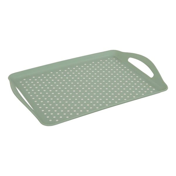 5 FIVE SIMPLY SMART - Plateau Poly 45,5x31,5cm vert antidérapant - large