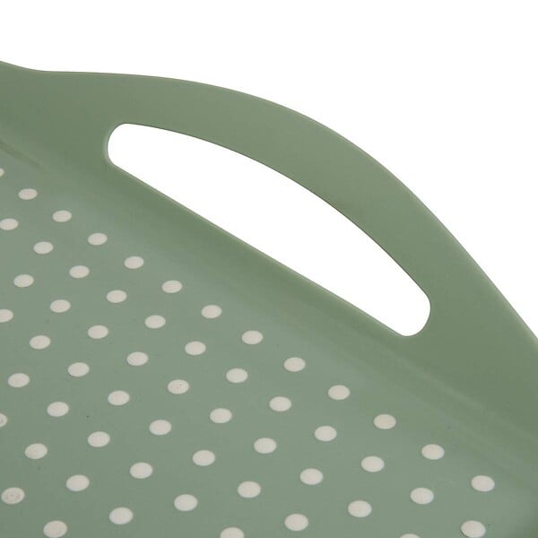 5 FIVE SIMPLY SMART - Plateau Poly 45,5x31,5cm vert antidérapant - large