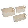 5 FIVE SIMPLY SMART - Organiseur Essentiels L25,4/25,5/26,3cm beige 3 pièces - vignette