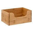5 FIVE SIMPLY SMART - Panier empilable bambou petit modèle - vignette